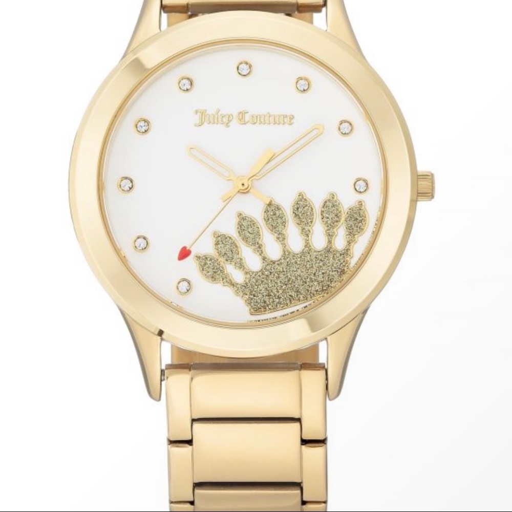 Brand New Women’s Juicy Couture Gold Watch 1052WTGB (read description below)